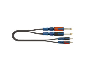 130.2-1 QUIKLOK Rksa/130-2 - 2 Jack Mono/2 Rca Maschio