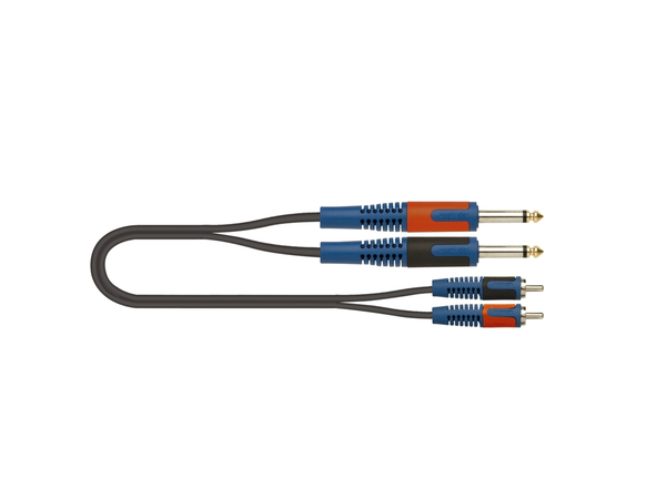 QUIKLOK Rksa/130-2 - 2 Jack Mono/2 Rca Maschio