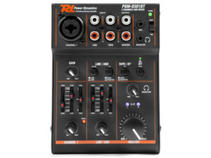 PD-5 POWER DYNAMICS Pdm-d301bt Mixer 3ch/eq/usb/bt
