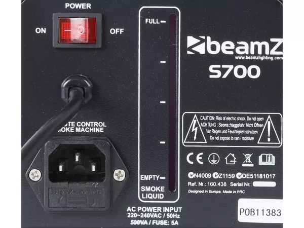S700-2 BEAMZ S700 Smokemachine