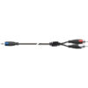 QUIKLOK Sx/40-3k Cavo Minijack Stereo/2 Rca Maschio 3 Mt