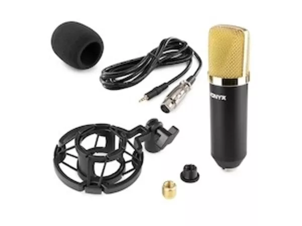 VOB-1 VONYX Cm400b Studio Cond. Micro 48v Black
