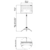 PROEL RSM360M Leggio con Borsa