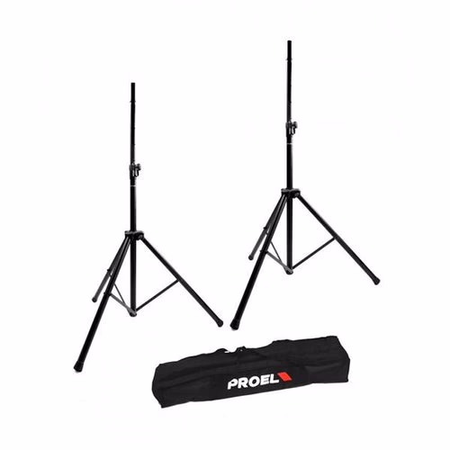 PROEL FRE300KIT Coppia di Supporti professionali per cassa con borsa