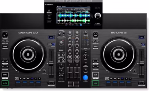 DENON DJ SC Live 2 - USATO - COMPLETA DI BORSA + COVER TRASPARENTE