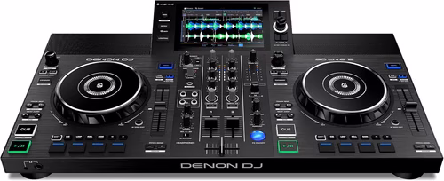 DENON DJ SC Live 2 - USATO - COMPLETA DI BORSA + COVER TRASPARENTE