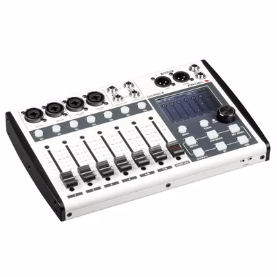 DIGI-2 Proel DIGIPAD8 Mixer Digi contr. App 7 fader motor. Bluetooth USB Display touch