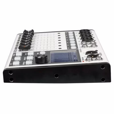 DIGI-3 Proel DIGIPAD8 Mixer Digi contr. App 7 fader motor. Bluetooth USB Display touch