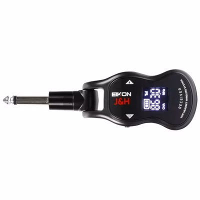 EIKON EKJ&H 512-541 MHz Sistema Mic Archetto wireless UHF con jack 6.3, Nero